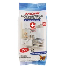 Салфетки влажные хозяйственные LAIMA 