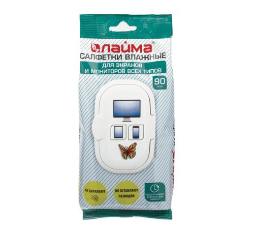 Салфетки влажные LAIMA 