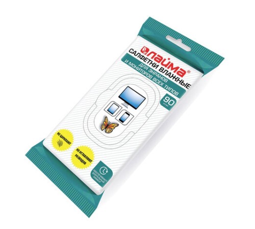 Салфетки влажные LAIMA 