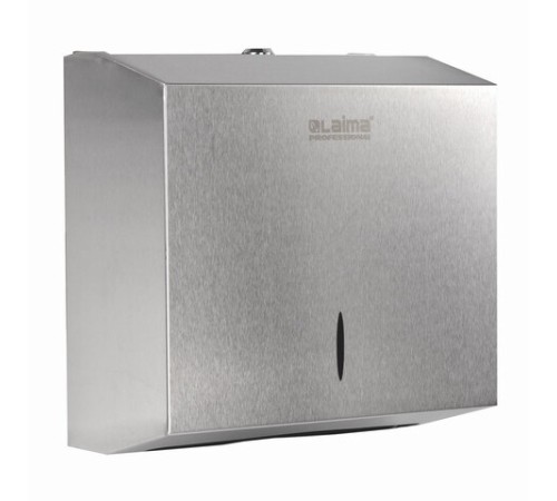Диспенсер для полотенец LAIMA PROFESSIONAL INOX, (Система H3) V-сложения, нержавеющая сталь, матовый, 605696
