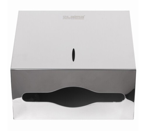 Диспенсер для полотенец LAIMA PROFESSIONAL INOX, (Система H3) V-сложения, нержавеющая сталь, зеркальный, 605697