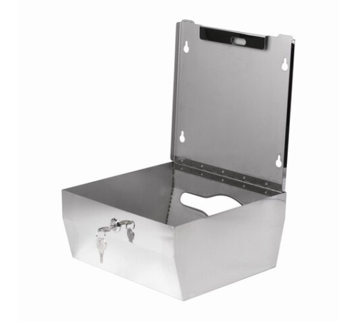 Диспенсер для полотенец LAIMA PROFESSIONAL INOX, (Система H3) V-сложения, нержавеющая сталь, зеркальный, 605697