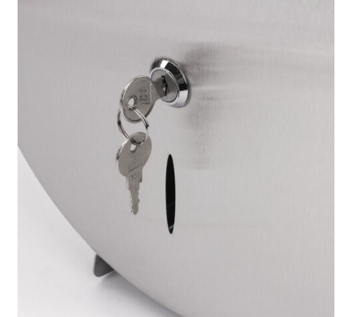 Диспенсер для туалетной бумаги LAIMA PROFESSIONAL INOX, (Система T2) малый, нержавеющая сталь, матовый, 605698