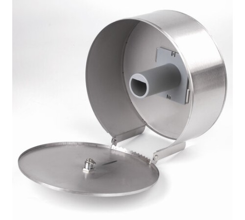 Диспенсер для туалетной бумаги LAIMA PROFESSIONAL INOX, (Система T2) малый, нержавеющая сталь, матовый, 605698