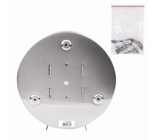 Диспенсер для туалетной бумаги LAIMA PROFESSIONAL INOX, (Система T2) малый, нержавеющая сталь, матовый, 605698