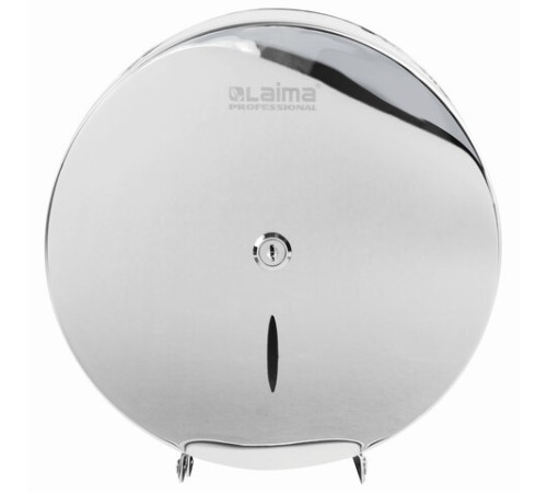 Диспенсер для туалетной бумаги LAIMA PROFESSIONAL INOX, (Система T2) малый, нержавеющая сталь, зеркальный, 605699