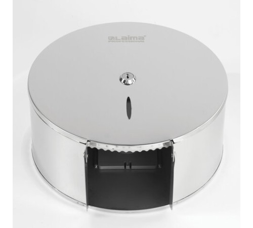 Диспенсер для туалетной бумаги LAIMA PROFESSIONAL INOX, (Система T2) малый, нержавеющая сталь, зеркальный, 605699