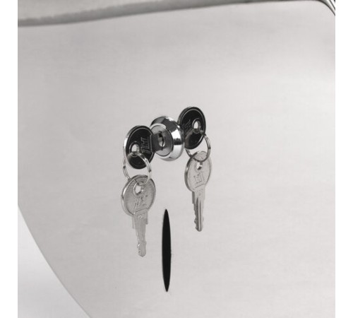 Диспенсер для туалетной бумаги LAIMA PROFESSIONAL INOX, (Система T2) малый, нержавеющая сталь, зеркальный, 605699