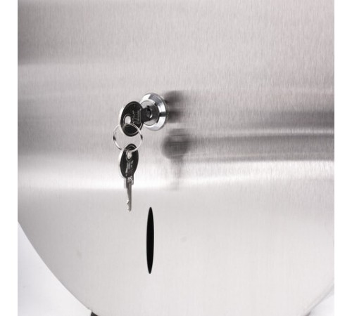 Диспенсер для туалетной бумаги LAIMA PROFESSIONAL INOX, (Система T1) БОЛЬШОЙ, нержавеющая сталь, матовый, 605700