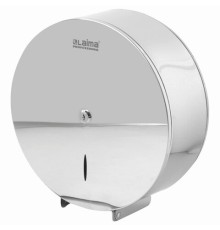 Диспенсер для туалетной бумаги LAIMA PROFESSIONAL INOX, (Система T1) БОЛЬШОЙ, нержавеющая сталь, зеркальный, 605701