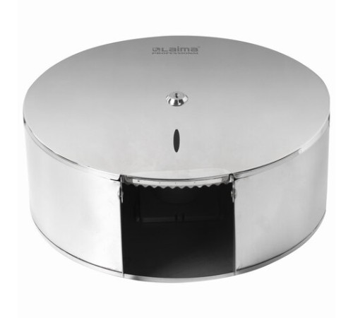 Диспенсер для туалетной бумаги LAIMA PROFESSIONAL INOX, (Система T1) БОЛЬШОЙ, нержавеющая сталь, зеркальный, 605701
