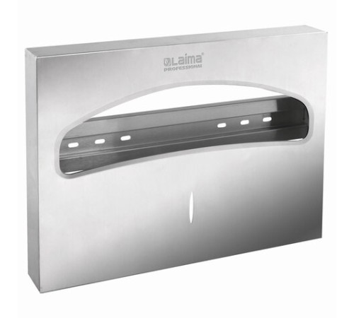 Диспенсер для покрытий на унитаз LAIMA PROFESSIONAL INOX, (V1) 1/2, нержавеющая сталь, матовый, 605702