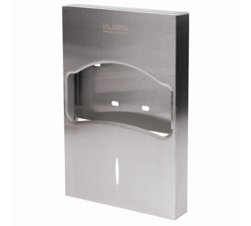 Диспенсер для покрытий на унитаз LAIMA PROFESSIONAL INOX, 1/4 сложения, нержавеющая сталь, матовый, 605704