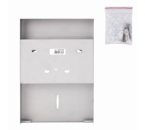 Диспенсер для покрытий на унитаз LAIMA PROFESSIONAL INOX, 1/4 сложения, нержавеющая сталь, матовый, 605704