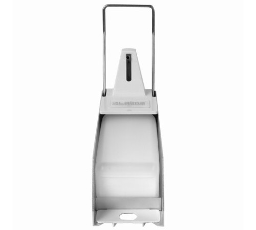 Дозатор локтевой для жидкого мыла и геля-антисептика, с еврофлаконом 1 л, LAIMA, металлический, 605706