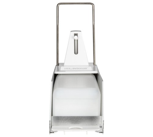 Дозатор локтевой для антисептика и дезинфицирующих средств, с еврофлаконом 1 л, LAIMA, металл, 605707