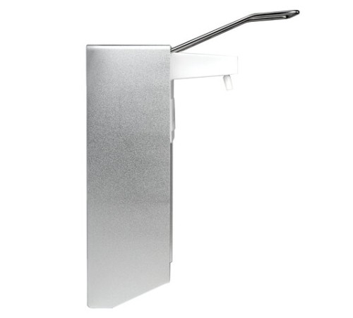 Дозатор локтевой для антисептика и дезинфицирующих средств, с еврофлаконом 1 л, LAIMA, металл, 605707