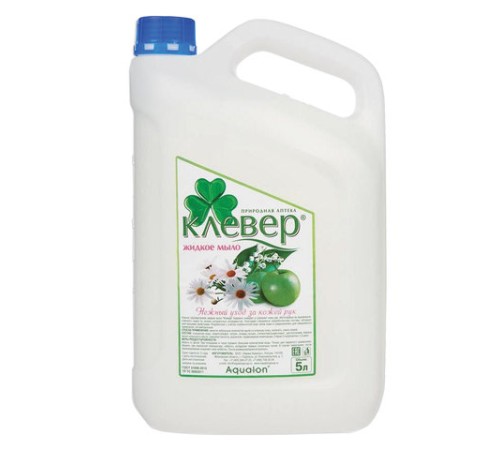 Мыло жидкое 5 л КЛЕВЕР 