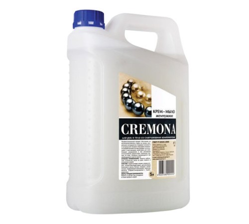 Мыло-крем жидкое 5 л CREMONELLA 