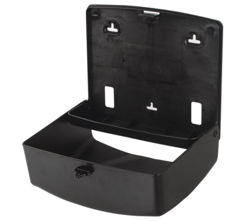 Диспенсер для полотенец LAIMA PROFESSIONAL ORIGINAL (Система H2), Z-сложения, черный, ABS-пластик, 605760