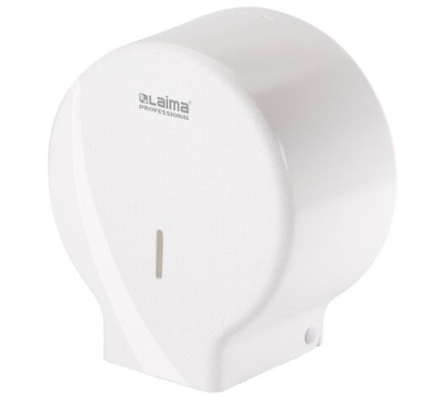 Диспенсер для туалетной бумаги LAIMA PROFESSIONAL ORIGINAL (Система T2), малый, белый, ABS, 605766