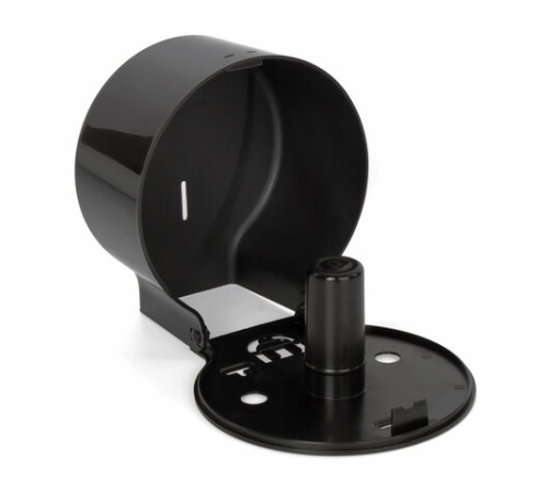 Диспенсер для туалетной бумаги LAIMA PROFESSIONAL ORIGINAL (Система T2), малый, черный, ABS-пластик, 605767