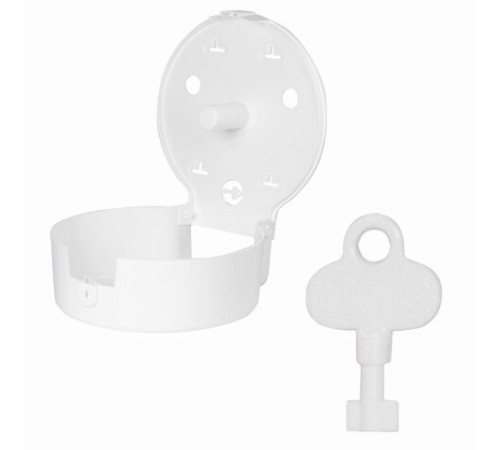 Диспенсер для туалетной бумаги LAIMA PROFESSIONAL ORIGINAL (Система T1), БОЛЬШОЙ, белый, ABS-пластик, 605768