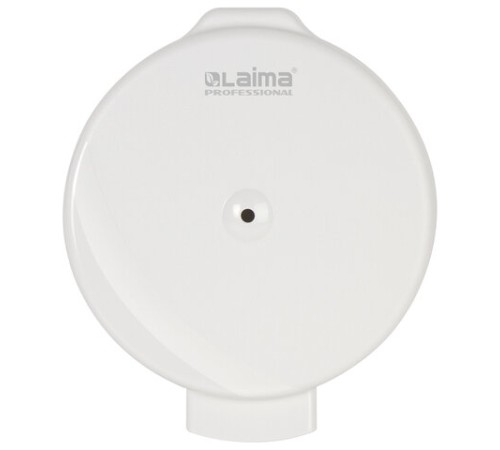 Диспенсер для туалетной бумаги LAIMA PROFESSIONAL ORIGINAL (Система T8), белый, ABS-пластик, 605769