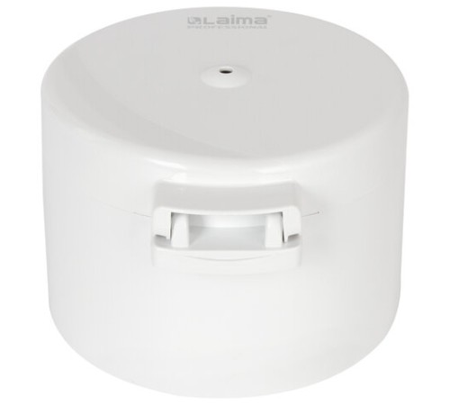 Диспенсер для туалетной бумаги LAIMA PROFESSIONAL ORIGINAL (Система T8), белый, ABS-пластик, 605769