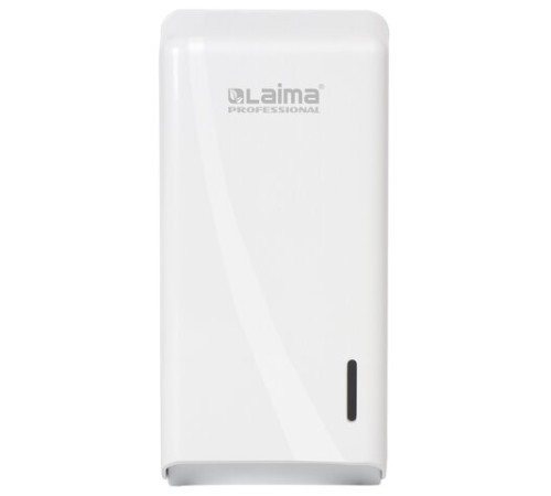 Диспенсер для туалетной бумаги листовой LAIMA PROFESSIONAL ORIGINAL (Система T3), белый, ABS-пластик, 605770