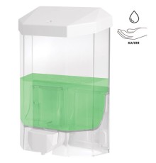 Дозатор для жидкого мыла LAIMA PROFESSIONAL ORIGINAL, НАЛИВНОЙ, 1 л, прозрачный, пластик, 605773