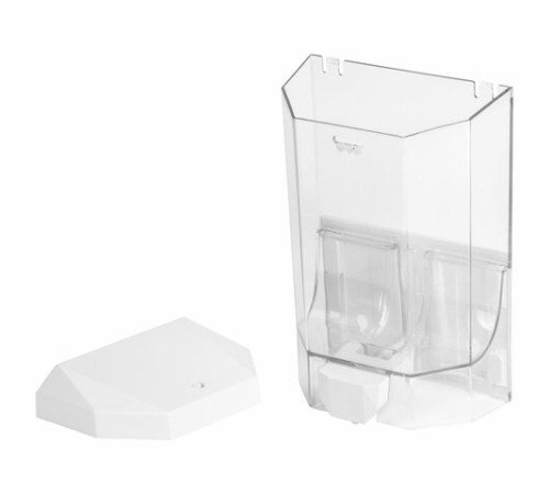 Дозатор для жидкого мыла LAIMA PROFESSIONAL ORIGINAL, НАЛИВНОЙ, 1 л, прозрачный, пластик, 605773