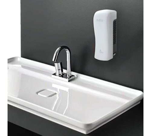 Дозатор для жидкого мыла LAIMA PROFESSIONAL ORIGINAL, НАЛИВНОЙ, 0,8 л, белый, ABS-пластик, 605774