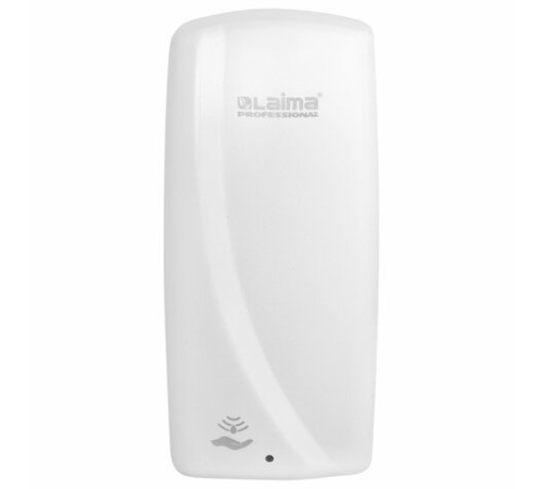 Дозатор для мыла-пены LAIMA PROFESSIONAL ORIGINAL, НАЛИВНОЙ, СЕНСОРНЫЙ, 1 л, белый, ABS-пластик, 605780