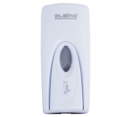 Дозатор для жидкого мыла LAIMA PROFESSIONAL ORIGINAL, НАЛИВНОЙ, 1 л, белый, ABS-пластик, 605782