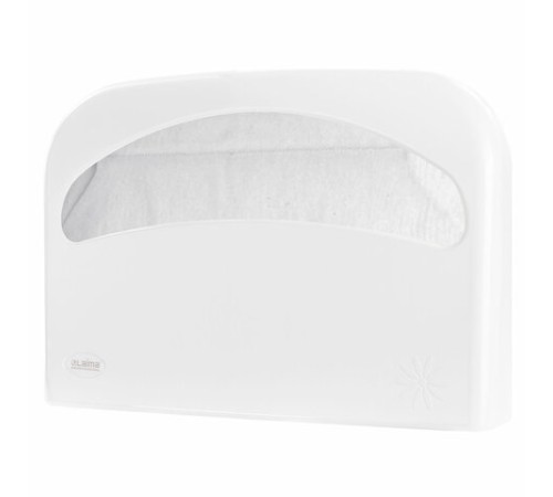 Диспенсер для покрытий на унитаз LAIMA PROFESSIONAL ORIGINAL (V1), 1/2 сложения, белый, ABS-пластик, 605785