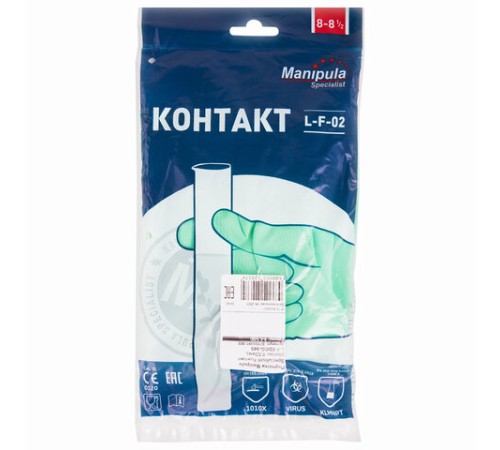 Перчатки латексные MANIPULA 