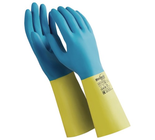 Перчатки латексно-неопреновые MANIPULA 
