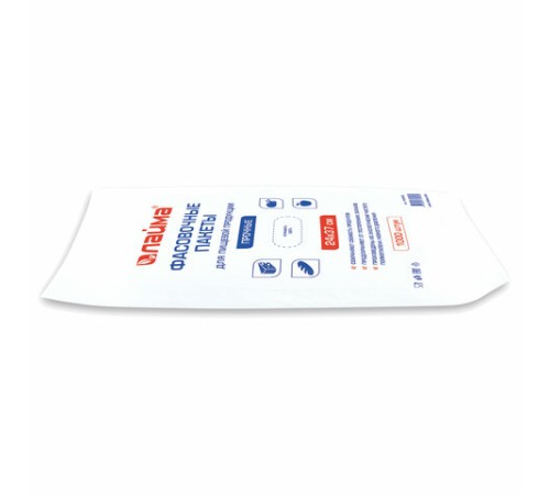 Пакеты фасовочные 24х37 см КОМПЛЕКТ 1000 шт., ПНД, 10 мкм, ПРОЧНЫЕ, евроупаковка, LAIMA, 605959