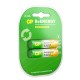 Батарейки аккумуляторные GP ReEnergy Ni-Mh пальчиковые КОМПЛЕКТ 2 шт., AA (HR6), 1300 mAh, 130AAHCRGY, 130AAHCRGY-2CRC