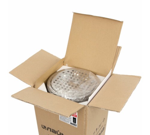 Урна с пепельницей 18 литров, 580х210 мм, нержавеющая сталь, черная, LAIMA PROFESSIONAL, 606298