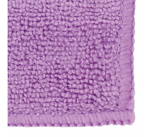 Салфетка из МИКРОФИБРЫ универсальная 30х30 см фиолетовая 180 г/м2, ЛЮБАША ЭКОНОМ, 606304