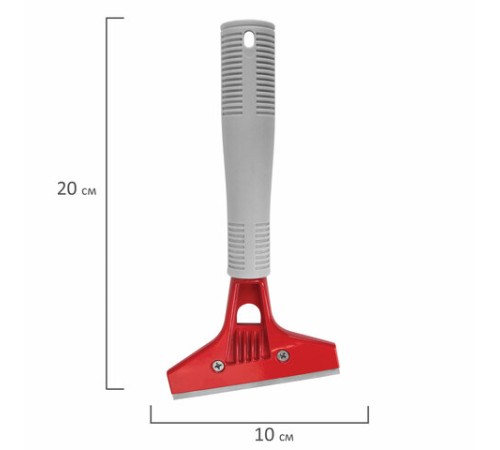 Скребок для пола, стекла и других гладких поверхностей, ширина 10 см, сталь, LAIMA PROFESSIONAL, 606311