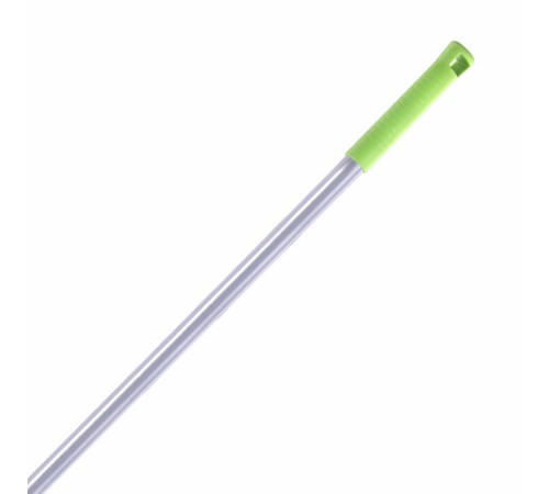 Швабра с флаундером 40 см, черенок 110 см евро, насадка МОП микрофибра СИНЕЛЬ, индивидуальная упаковка пакет, ЛЮБАША, 606313