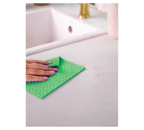 Салфетки целлюлозные (губчатые) 18х18 см, КОМПЛЕКТ 2 шт., PACLAN 