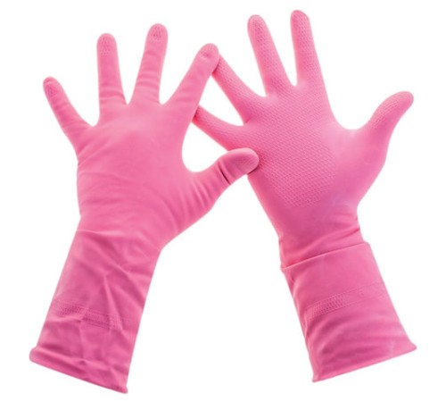 Перчатки МНОГОРАЗОВЫЕ латексные PACLAN 