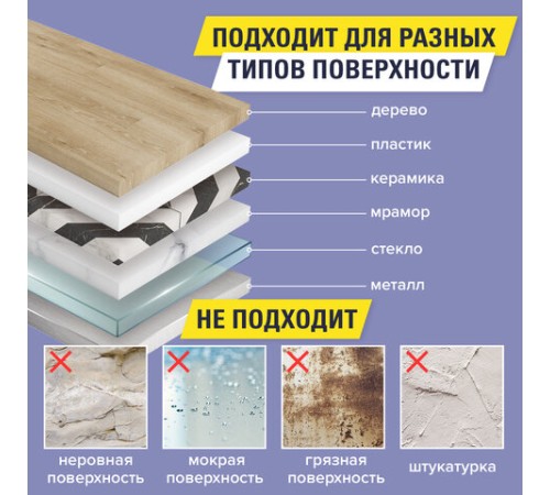 Монтажная прозрачная суперпрочная двухсторонняя лента 19 мм х 5 м, акриловая, 1 мм, BRAUBERG, 606424