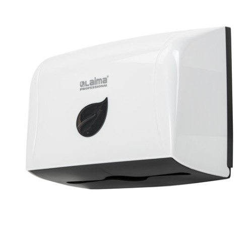 Диспенсер для полотенец LAIMA PROFESSIONAL ECO (Система H3), V-сложения, белый, ABS-пластик, 606548