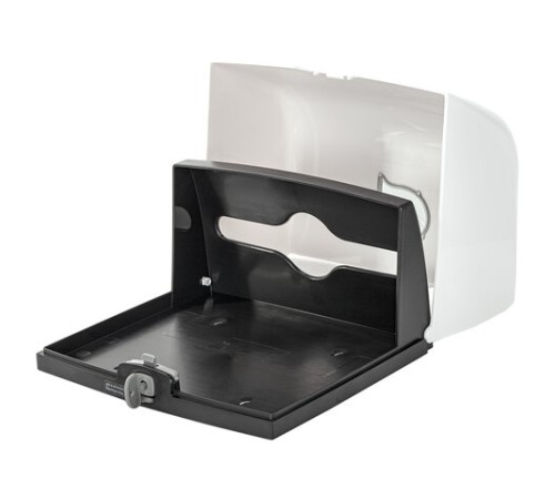 Диспенсер для полотенец LAIMA PROFESSIONAL ECO (Система H3), V-сложения, белый, ABS-пластик, 606548