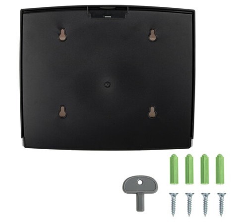 Диспенсер для полотенец LAIMA PROFESSIONAL ECO (Система H3), V-сложения, белый, ABS-пластик, 606548